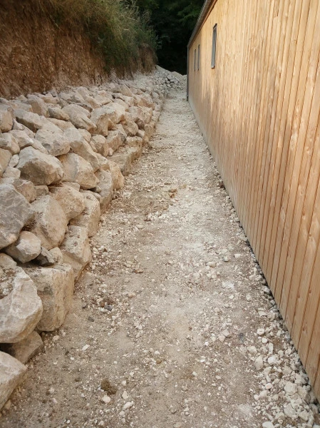 Enrochement à Nœux-les-Mines